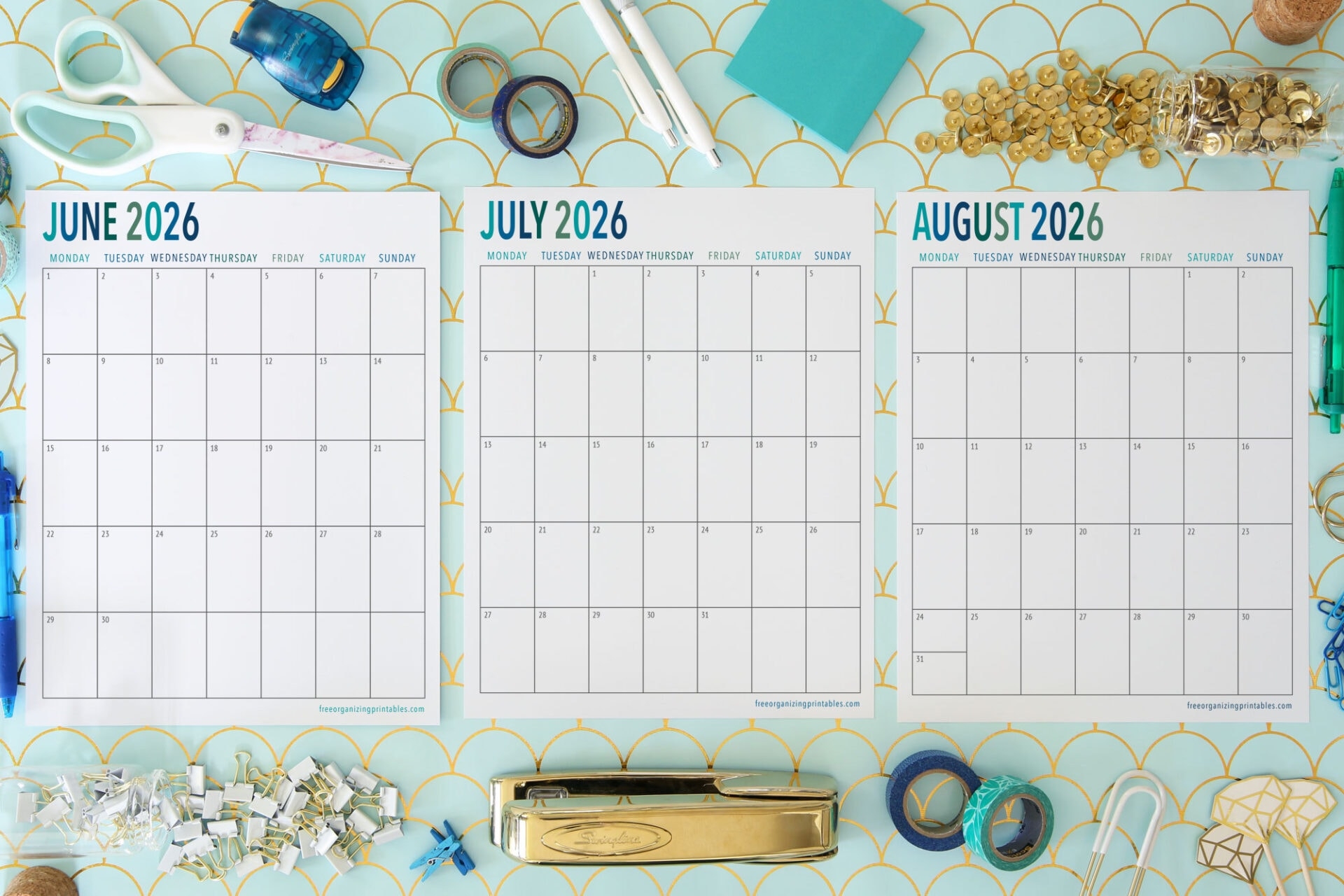 15 Free Printable Calendars To Help Maximize Your Time 15 Free Printable Calendars To Help Maximize Your Time