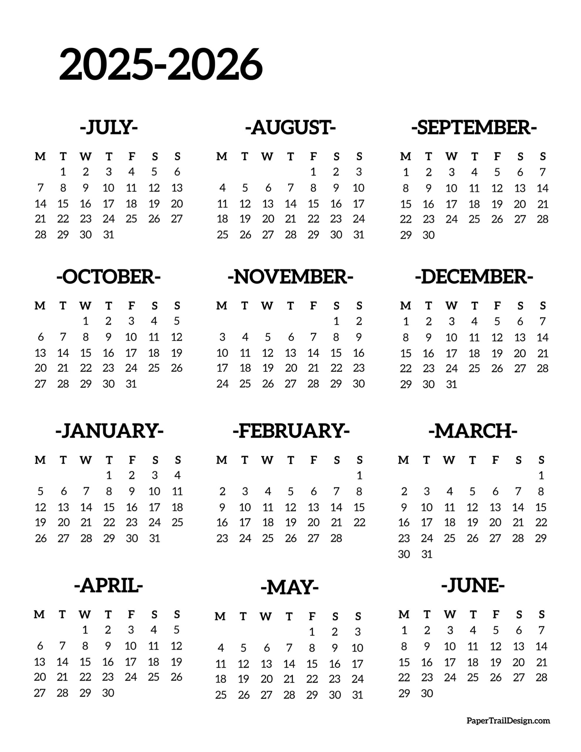Free Printable May 2026 Calendar