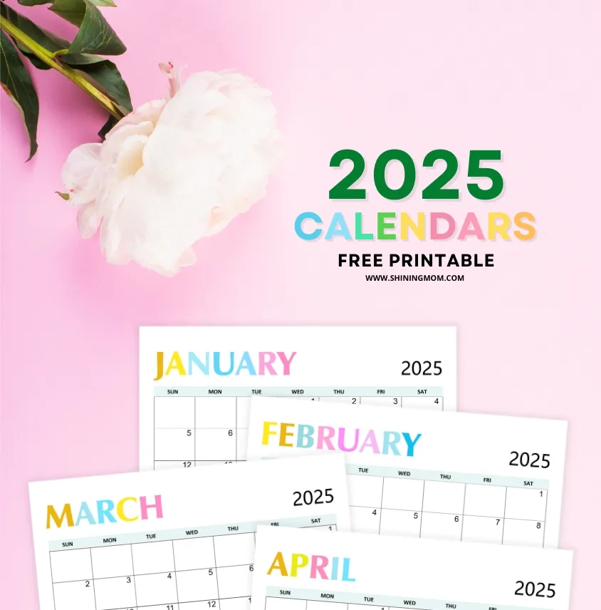 Blank Monthly Calendar Printable 2025 Free Blank Monthly Calendar Printable 2025 Free
