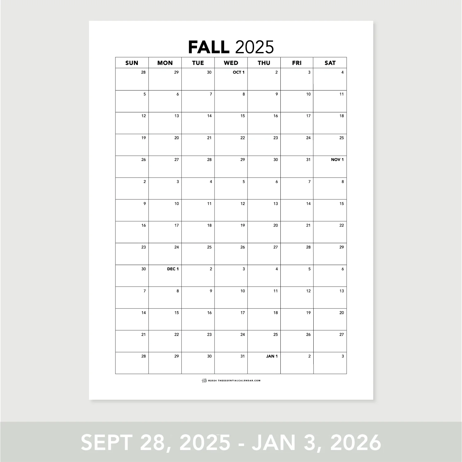 2025 Fall Calendar For Effective Planning The Essential Calendar 2025 Fall Calendar For Effective Planning The Essential Calendar