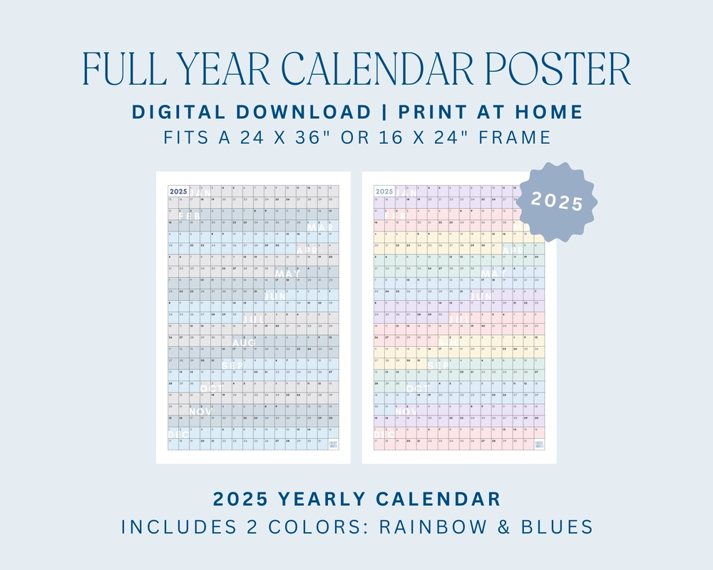 2025 Full Year Calendar Rilee Smith 2025 Full Year Calendar Rilee Smith