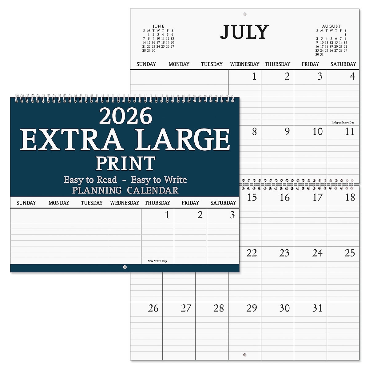 Yearly Printable Calendar 2026 Yearly Printable Calendar 2026