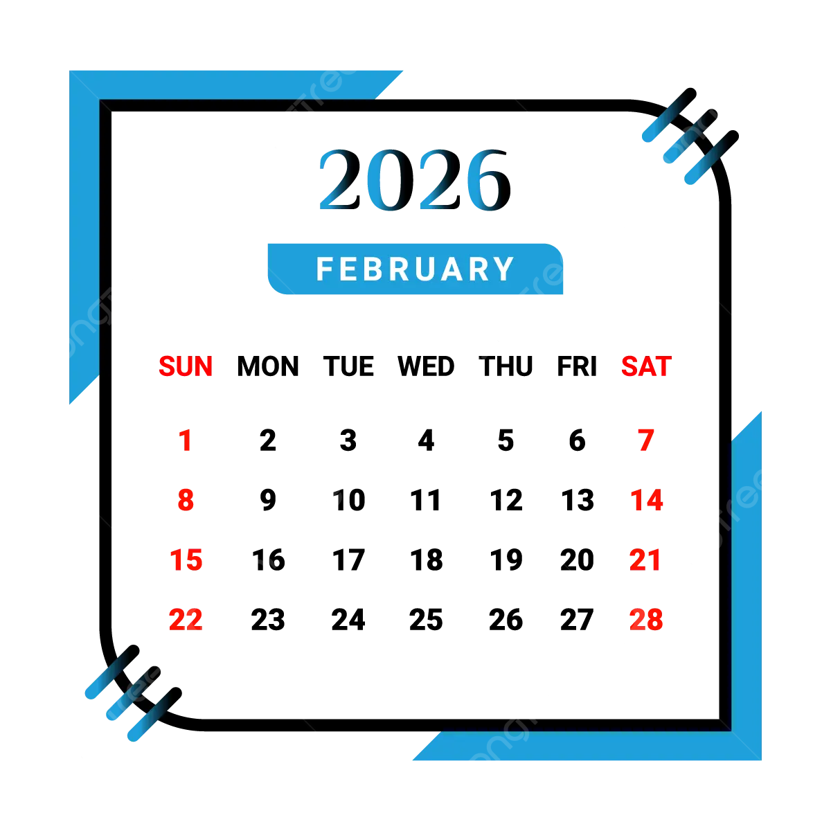 January And February 2026 Calendar