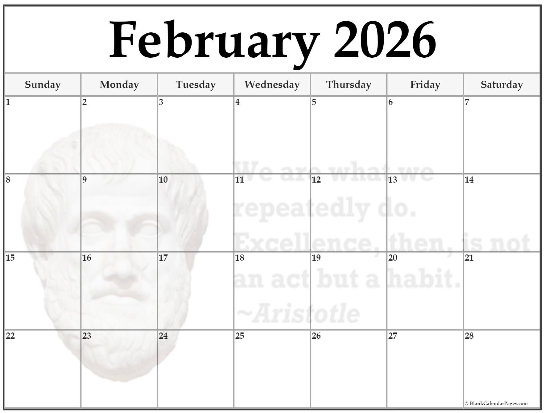 24 February 2026 Quote Calendars 24 February 2026 Quote Calendars