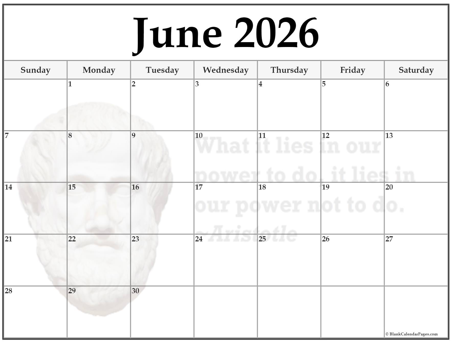 24 June 2026 Quote Calendars 24 June 2026 Quote Calendars