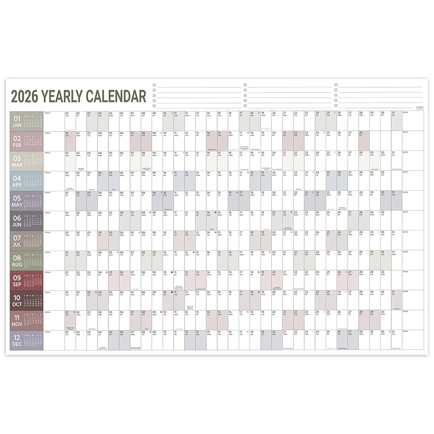 Printable Calendar January 2026
