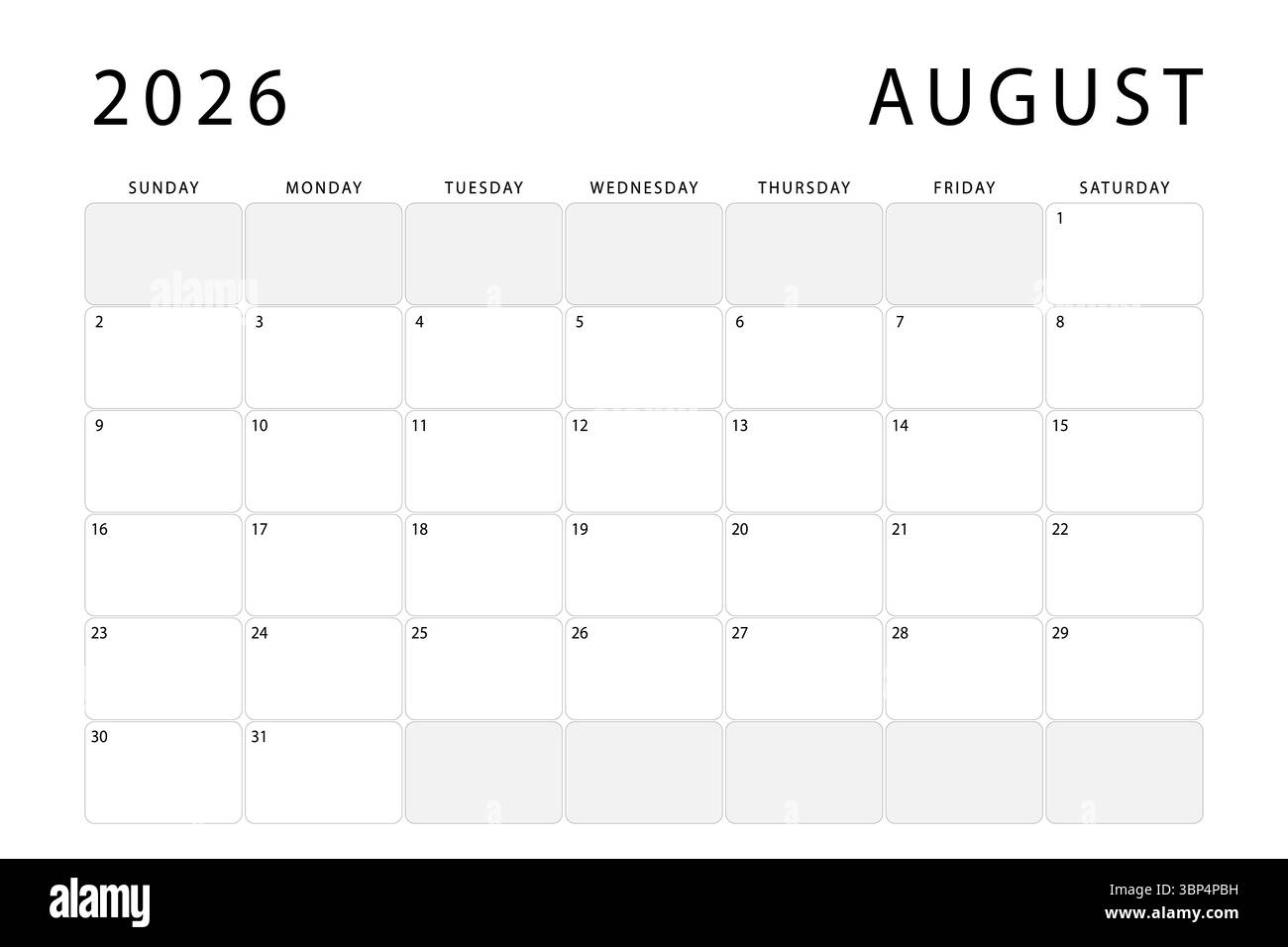 August 2026 Cut Out Stock Images Pictures Alamy