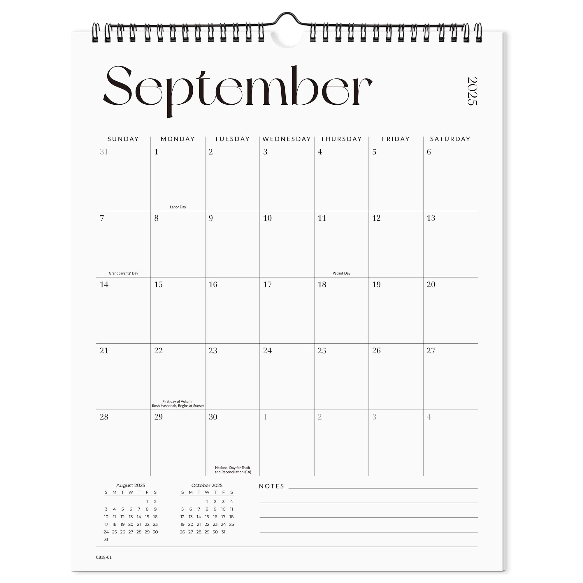 Cabbrix 2025 2026 Academic Wall Calendar Spiral Binding 12 L 15 W Simple Design Cabbrix 2025 2026 Academic Wall Calendar Spiral Binding 12 L 15 W Simple Design