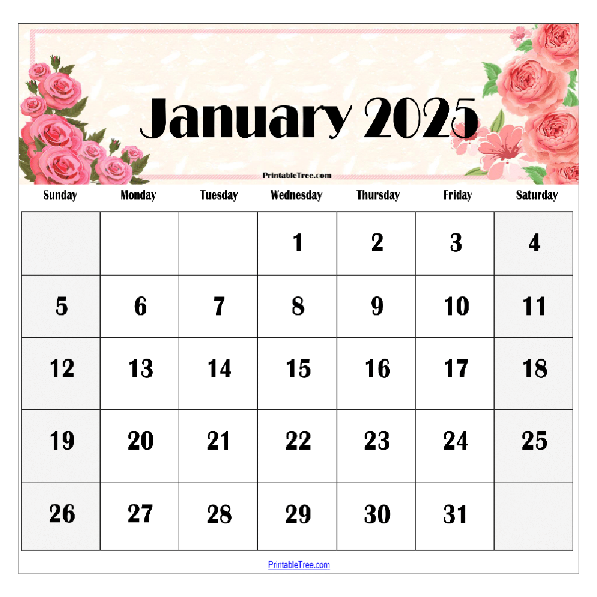 Download Free Monthly 2025 Calendar Printable PDF With Holidays Template Download Free Monthly 2025 Calendar Printable PDF With Holidays Template