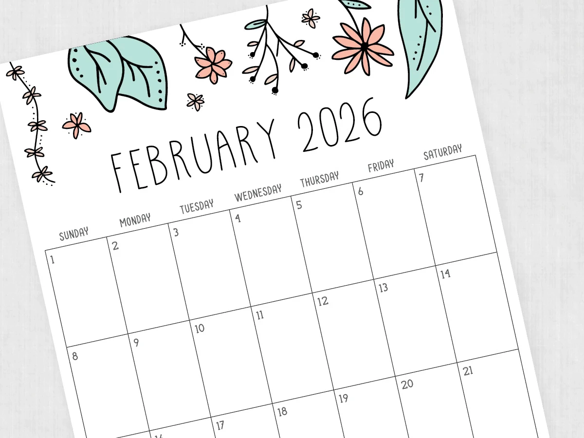February 2026 Calendar Printable PDF Templates February 2026 Calendar Printable PDF Templates