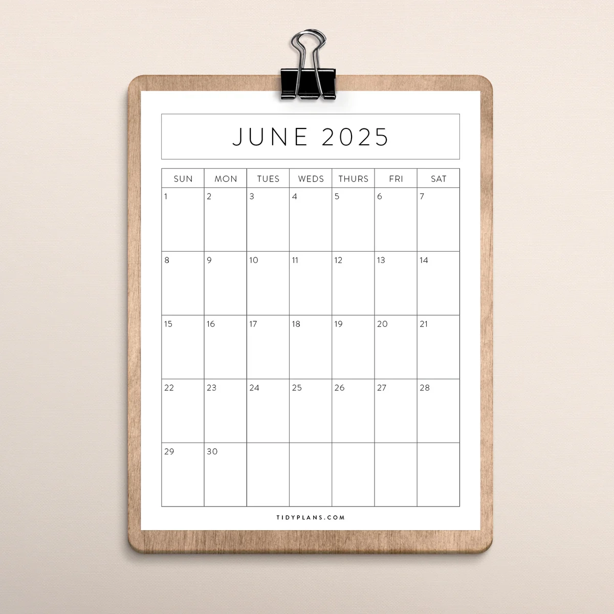 Free Blank 2025 Printable Calendar Free Blank 2025 Printable Calendar