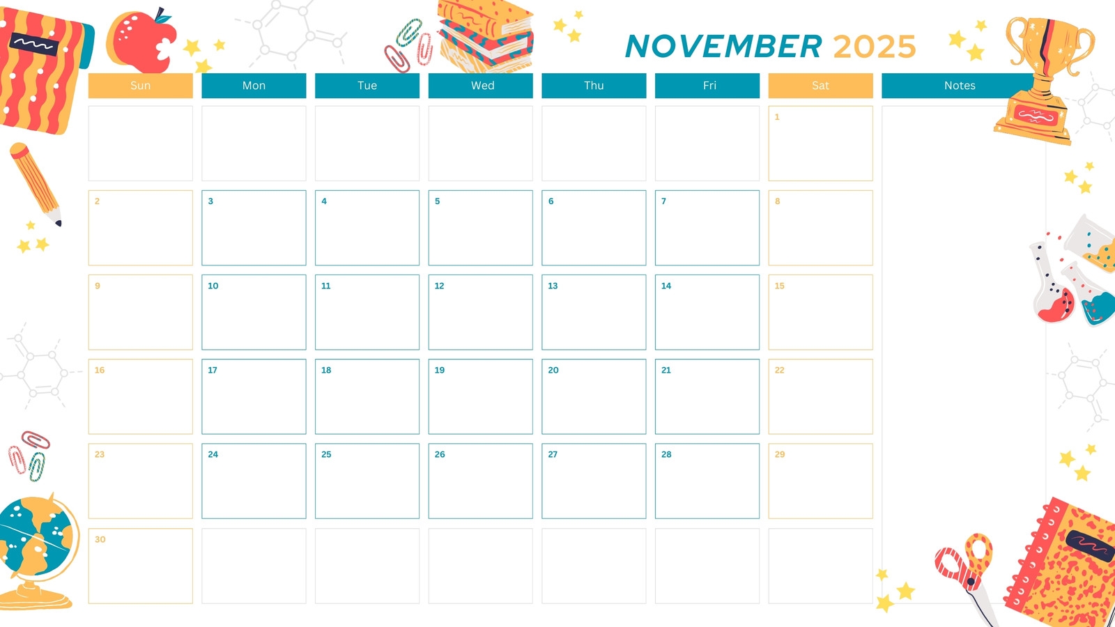 Free And Printable November 2025 Calendar Templates Canva Free And Printable November 2025 Calendar Templates Canva