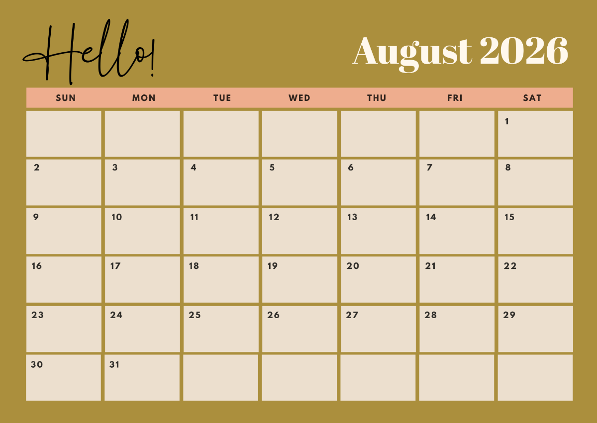 Free August 2025 Calendar Templates Editable And Printable