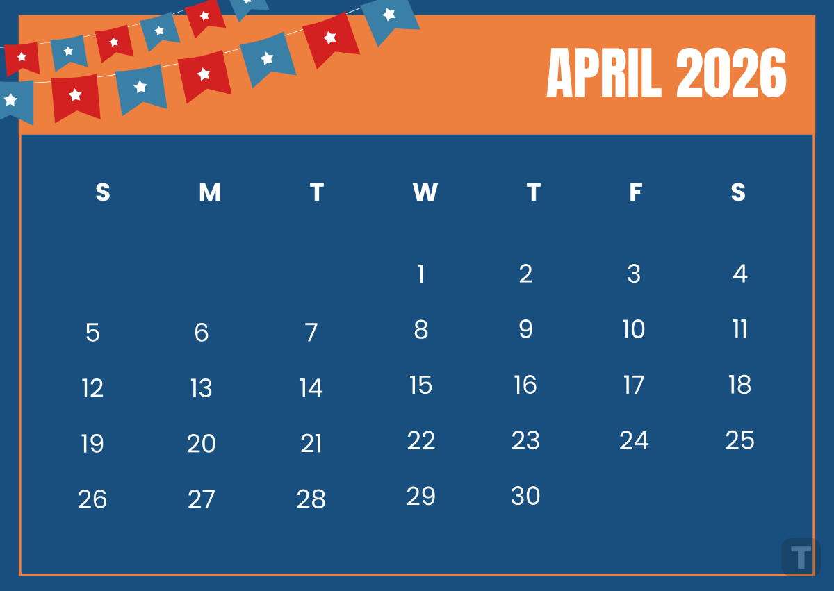 Free Blank April 2026 Calendar Template To Edit Online Free Blank April 2026 Calendar Template To Edit Online