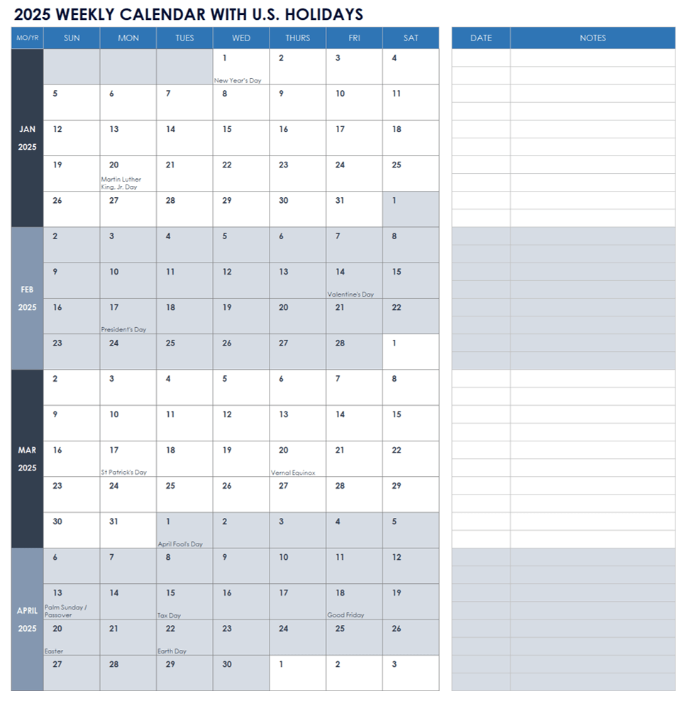 Free Blank Calendar Templates Smartsheet Free Blank Calendar Templates Smartsheet
