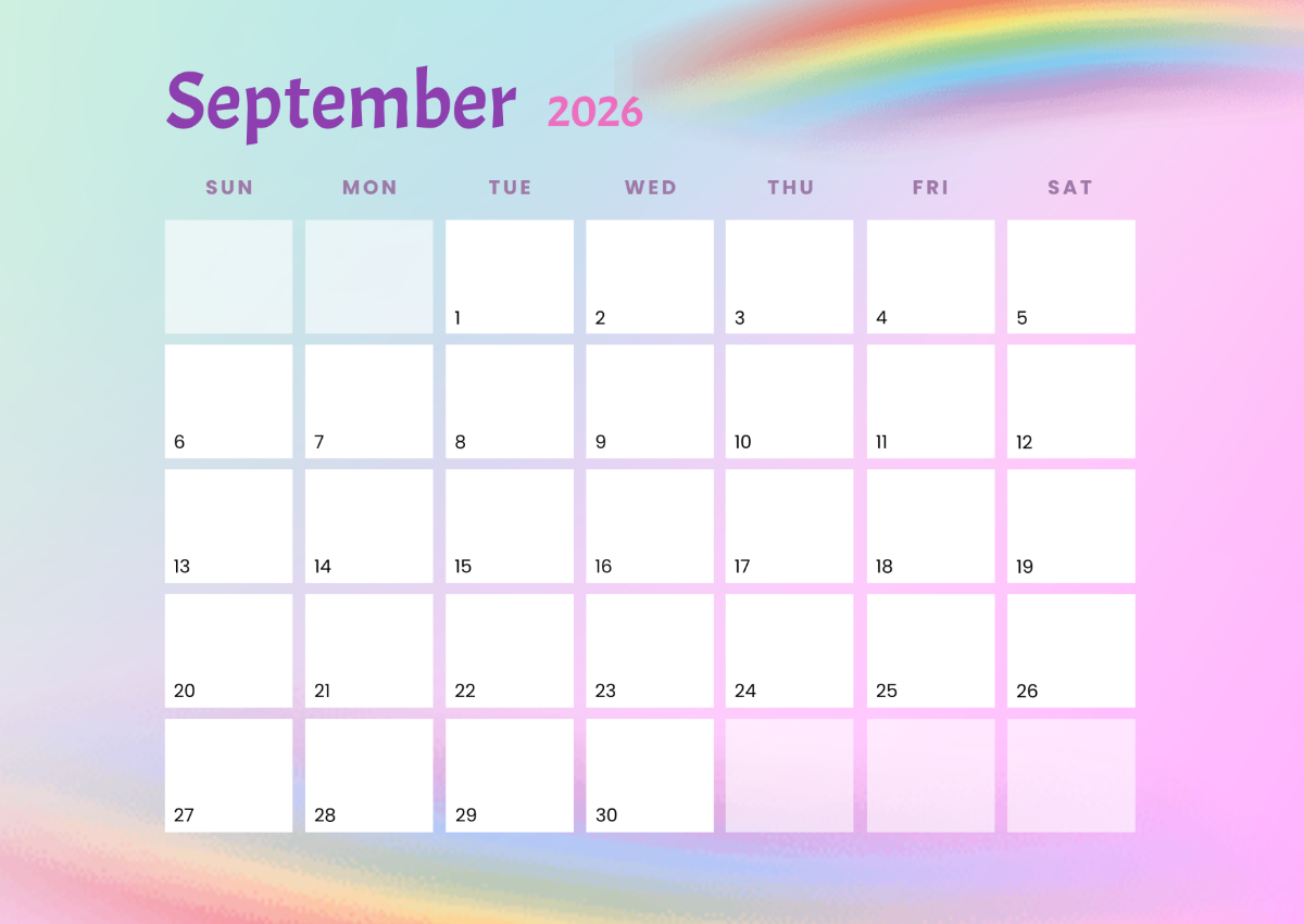 Free Editable Rainbow September 2026 Calendar Template To Edit Online Free Editable Rainbow September 2026 Calendar Template To Edit Online