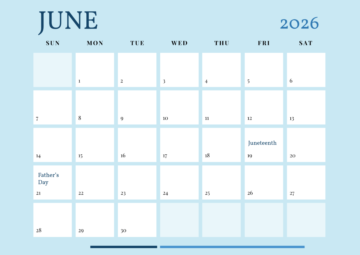 Free June 2026 Holidays Calendar Template To Edit Online Free June 2026 Holidays Calendar Template To Edit Online
