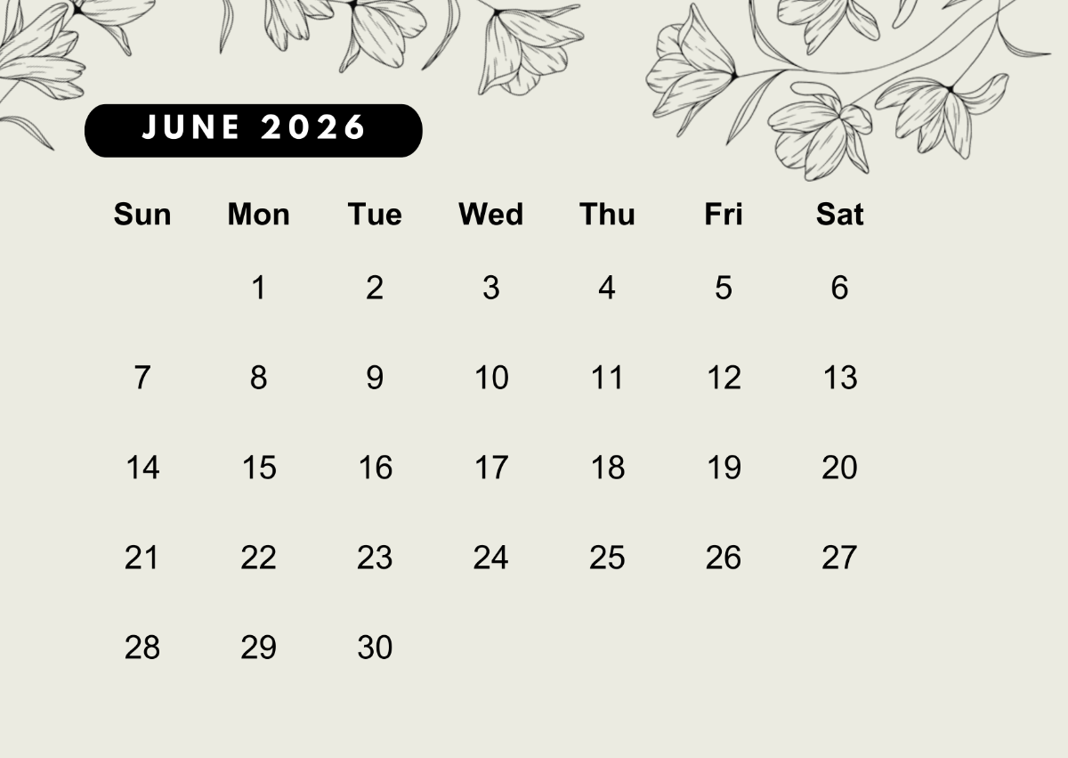 Free June 2026 Monthly Calendar Template To Edit Online Free June 2026 Monthly Calendar Template To Edit Online