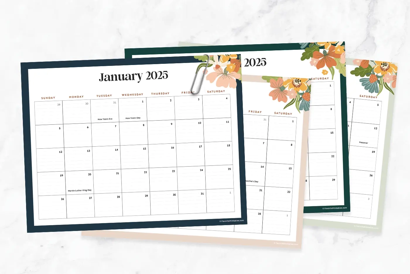 Free Printable 2025 Printable Calendar With Holidays Favorite Printables Free Printable 2025 Printable Calendar With Holidays Favorite Printables