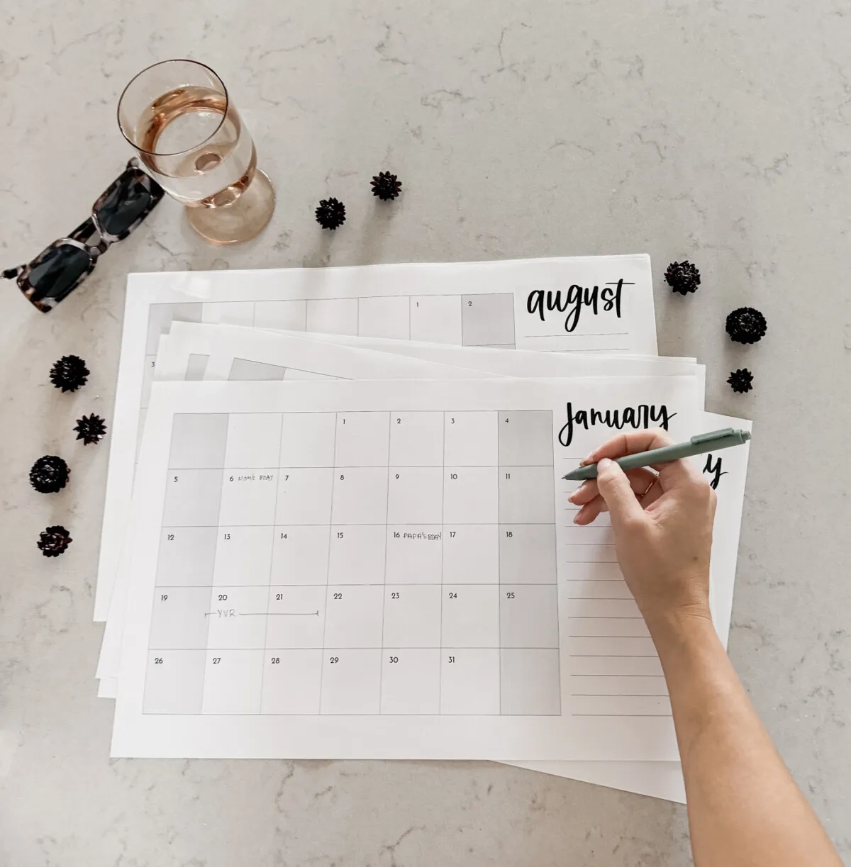 Free Printable Calendars 2025 Lemon Thistle Free Printable Calendars 2025 Lemon Thistle