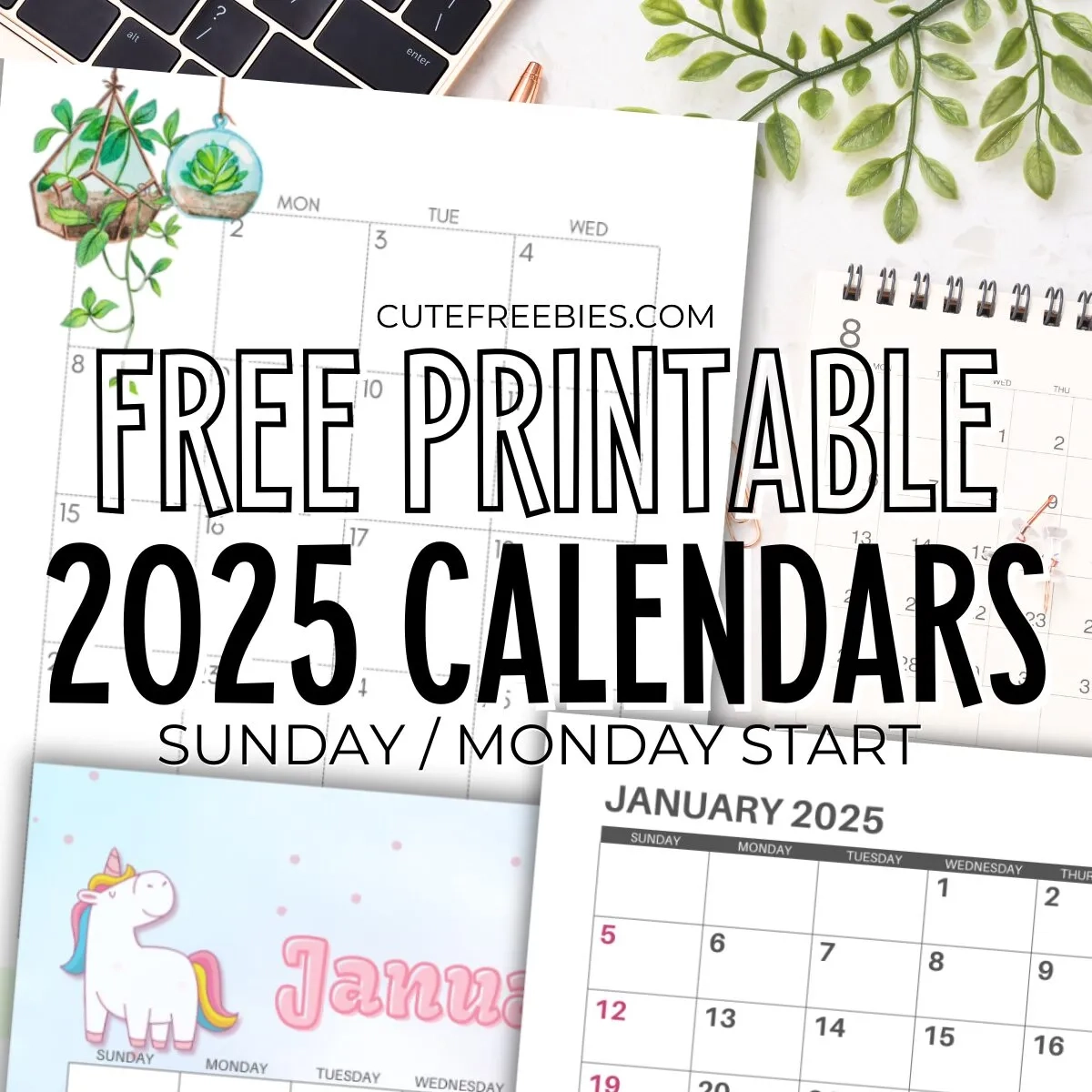 Free Printable Calendars Planners Stickers And More Cute 