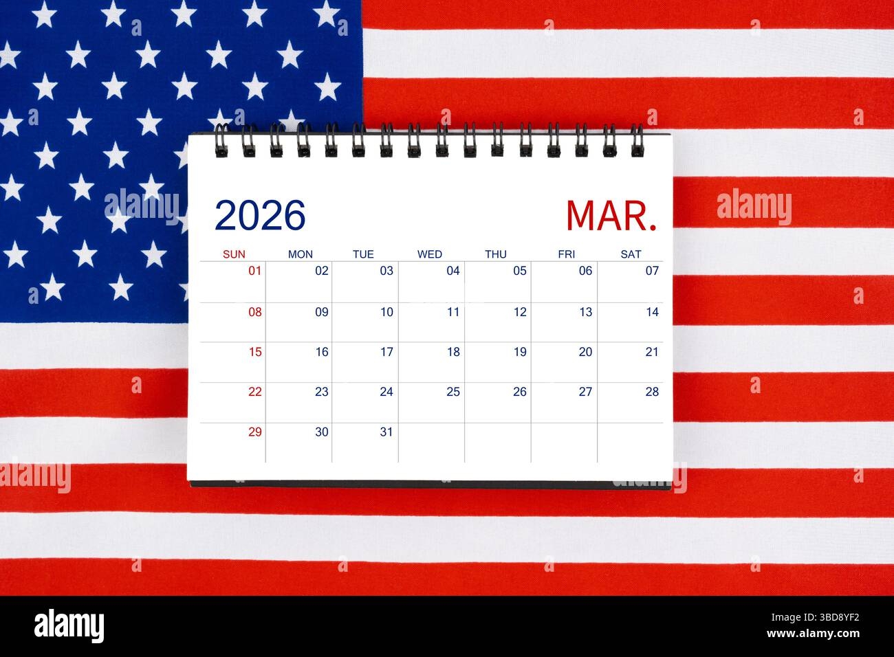Printable Blank March 2026 Calendar