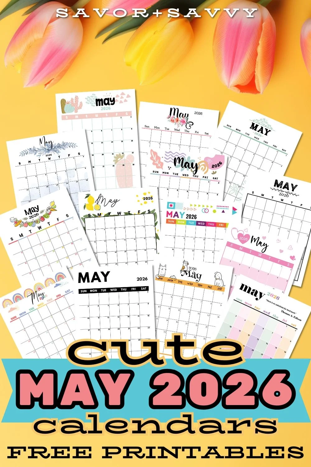 May 2026 Calendar Free