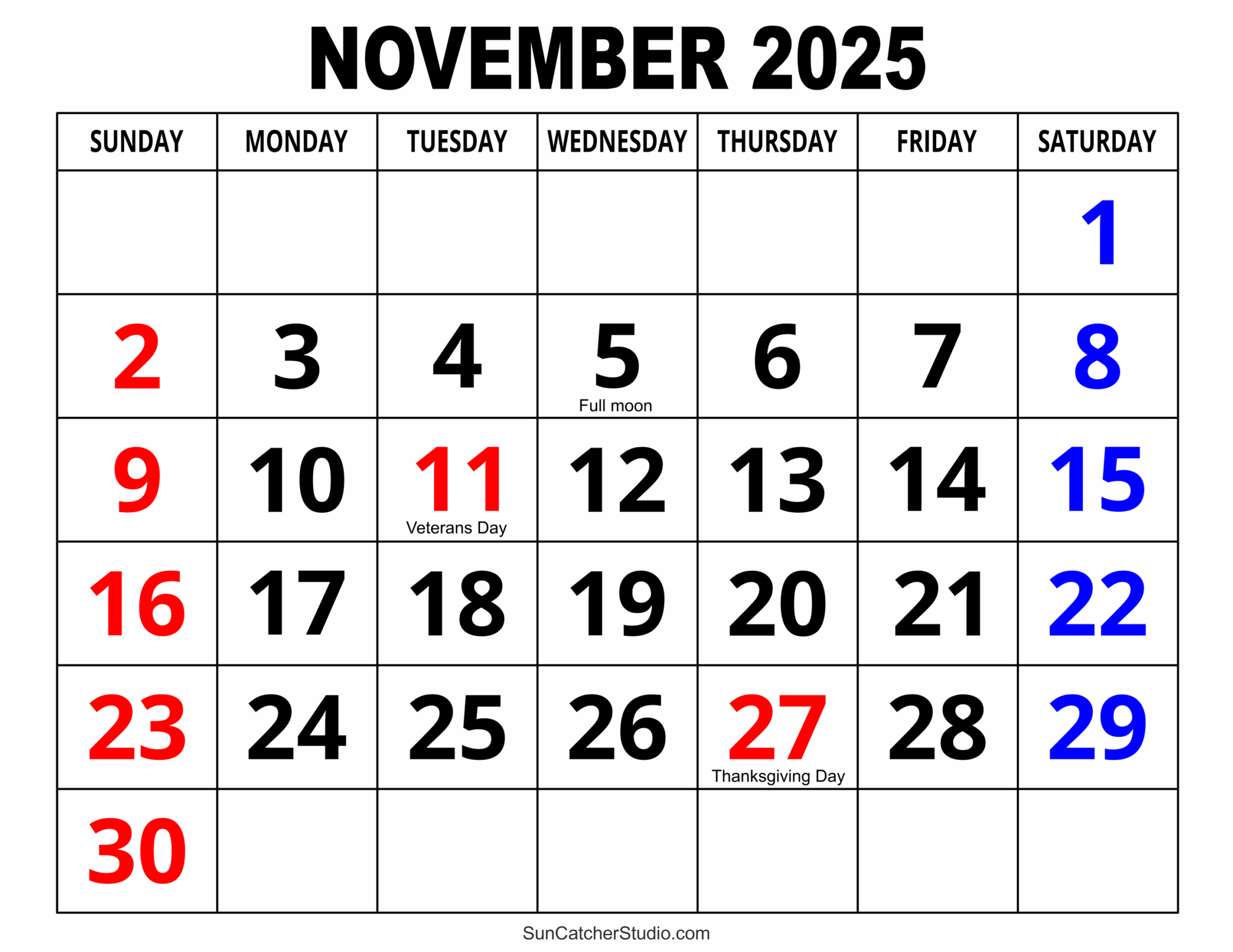 November 2025 Calendar Free Printable Free Printables Monograms Design Tools Patterns DIY Projects November 2025 Calendar Free Printable Free Printables Monograms Design Tools Patterns DIY Projects