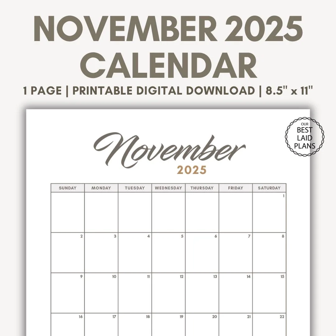 November 2025 Calendar Printable PDF November 2025 Page November 2025 Boho November Calendar 2025 Cute Calendar Nov Cal Digital Download Etsy November 2025 Calendar Printable PDF November 2025 Page November 2025 Boho November Calendar 2025 Cute Calendar Nov Cal Digital Download Etsy