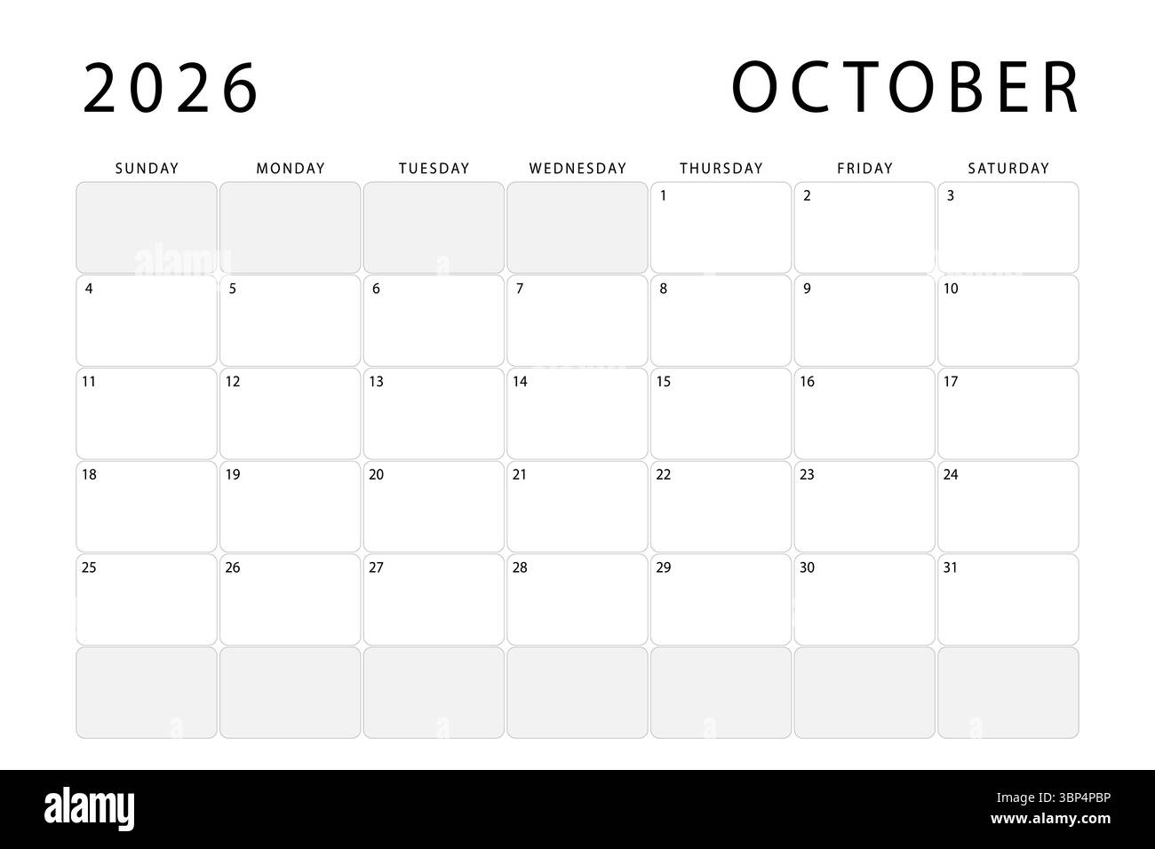 October 2026 Cut Out Stock Images Pictures Alamy