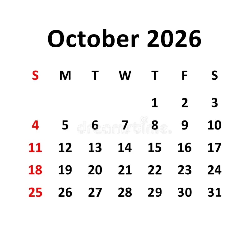 October 2026 Stock Illustration Illustration Of Year 369368545 October 2026 Stock Illustration Illustration Of Year 369368545
