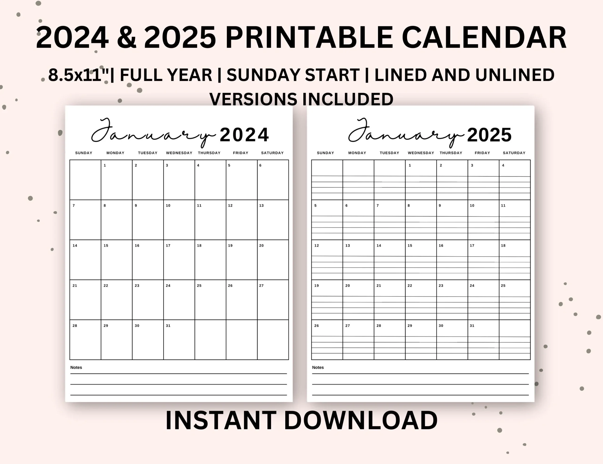 Printable Calendar 2024 2025 With Lines Calendar Printable Portrait Monthly Calendar With Lines Lined Monthly Calendar Etsy Printable Calendar 2024 2025 With Lines Calendar Printable Portrait Monthly Calendar With Lines Lined Monthly Calendar Etsy