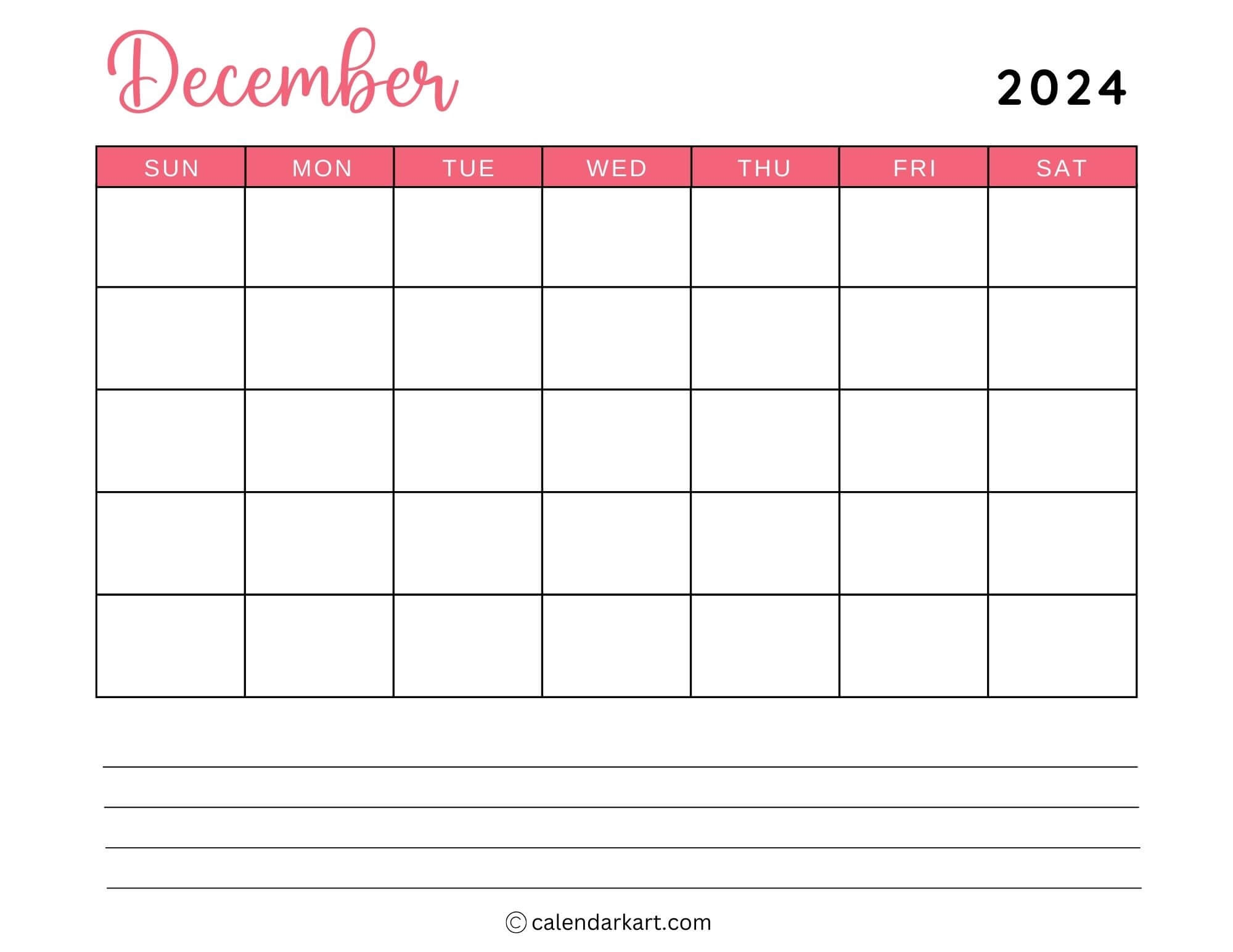 Printable December 2025 Calendars Free Pdf CalendarKart Printable December 2025 Calendars Free Pdf CalendarKart