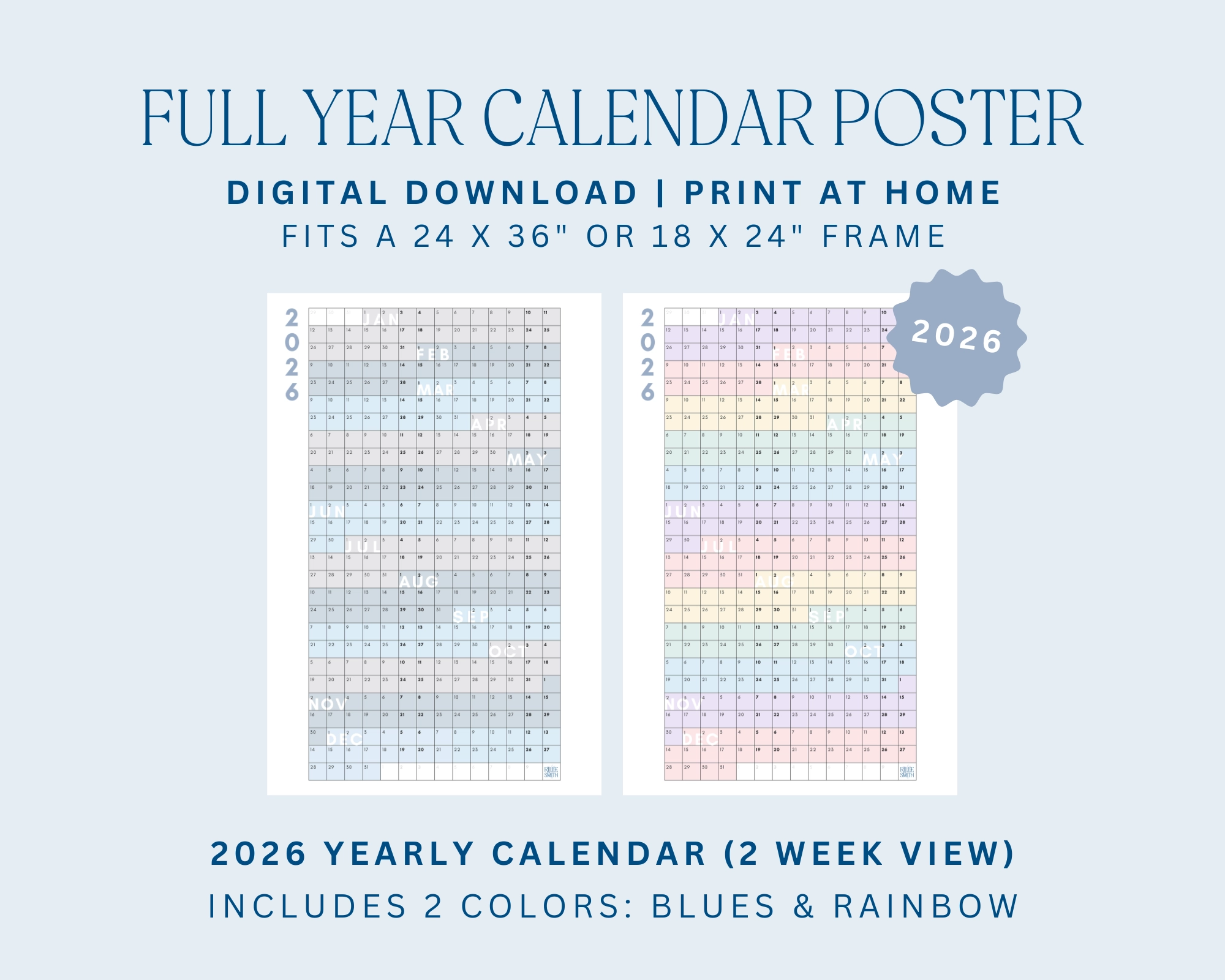 Rilee Smith 2026 Full Year Calendar Rilee Smith Rilee Smith 2026 Full Year Calendar Rilee Smith
