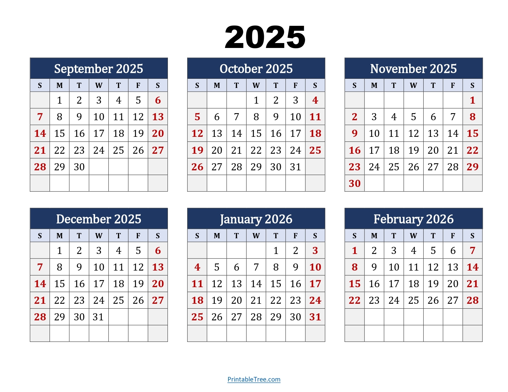 Blank September And October 2026 Calendar Printable Free